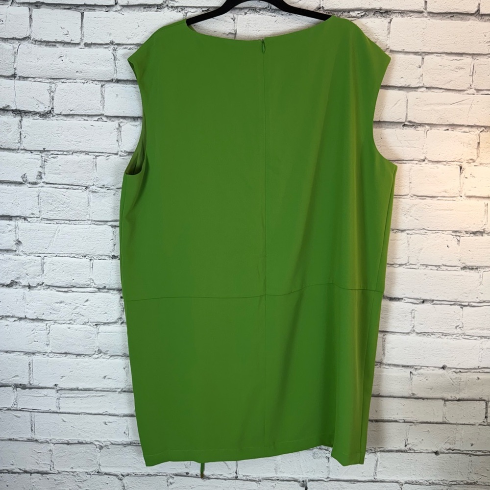 Trina Turk Green Pacifica Dress Boho Sleeveless Lined Corset Detail Size 4 NWT - Picture 7 of 10